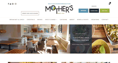 Desktop Screenshot of mothersjuicecafe.com